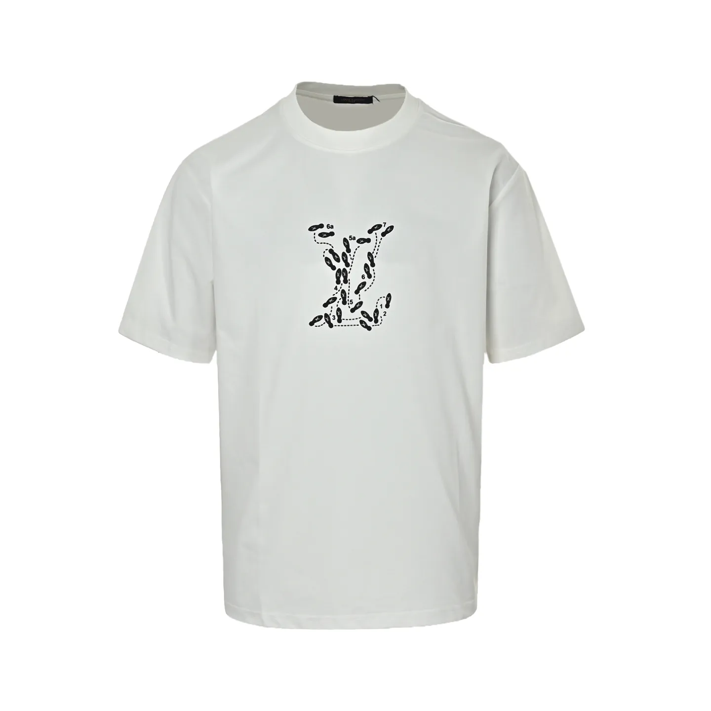 Louis Vuitton/Louis Vuitton employee limited foam printed short-sleeves